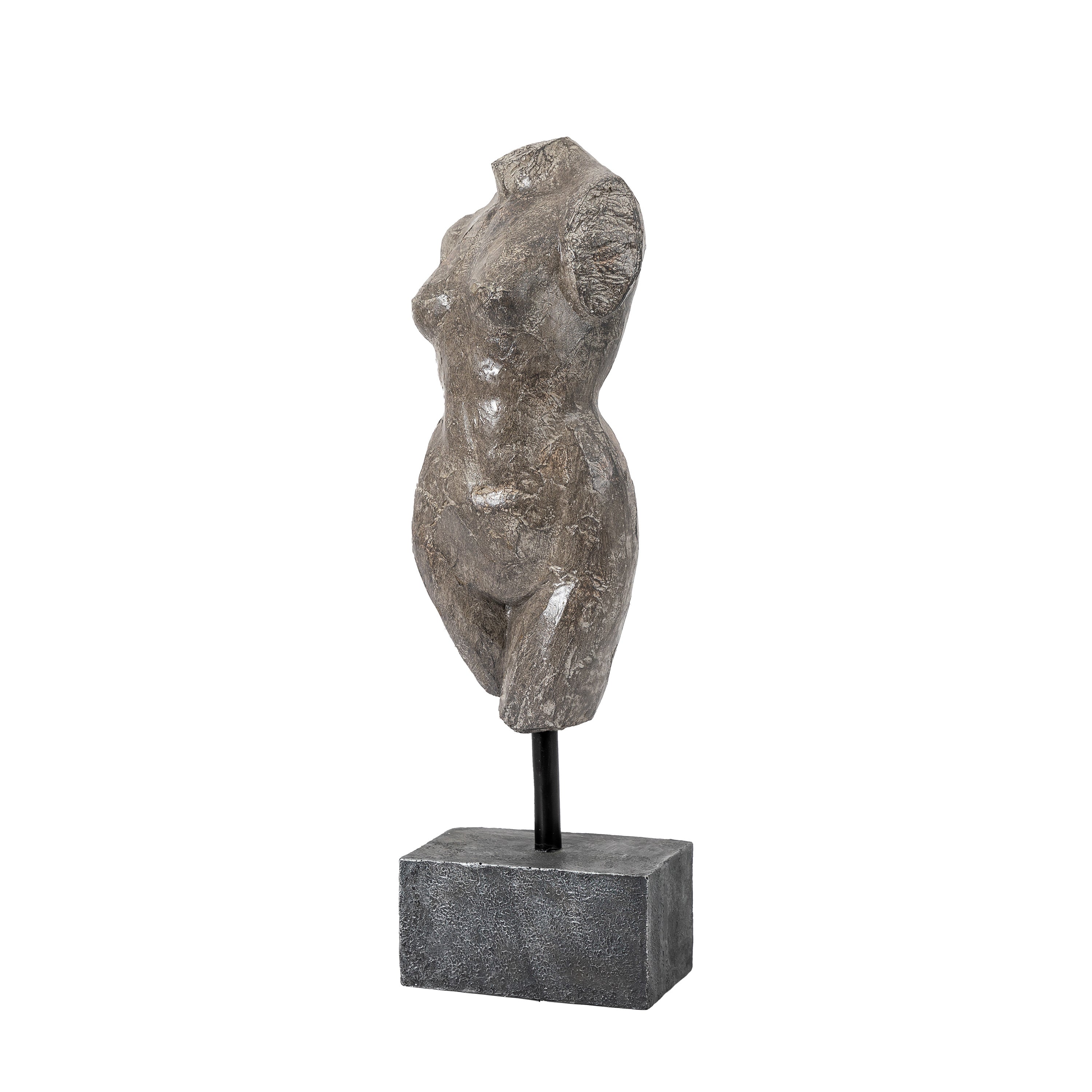 Adonis Grey Stone Female Sculpture Large